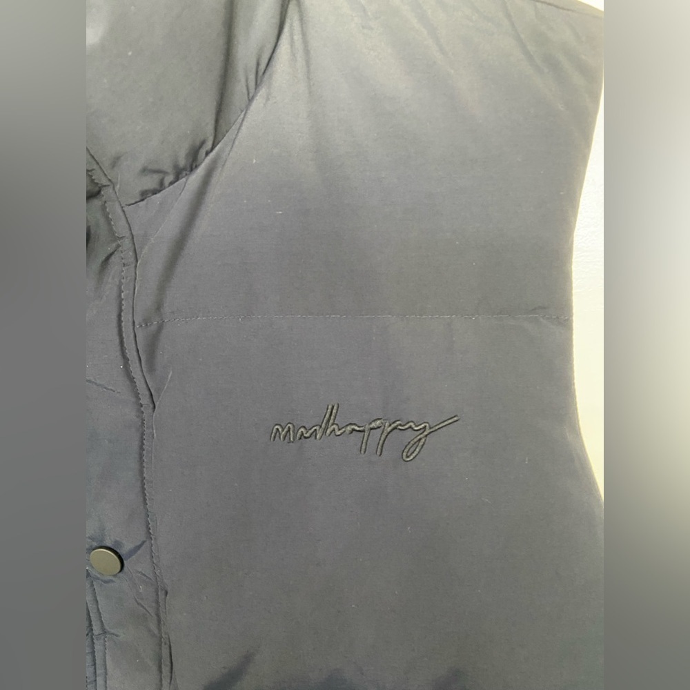 NWT MadHappy Winter 1 Puffer Vest Navy Blue Size Large - Picture 12 of 14